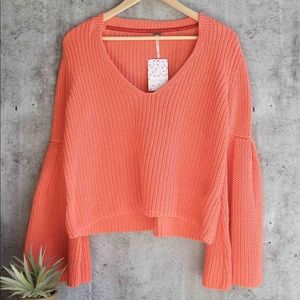 Free People Damsel Crop Sweater